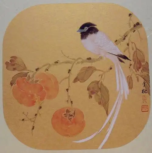 王少恒 没骨花鸟作品欣赏