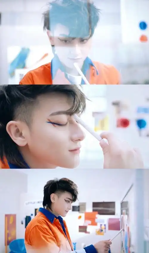 2021敢撞敢玩色##黄子韬小奥汀潮玩合伙人