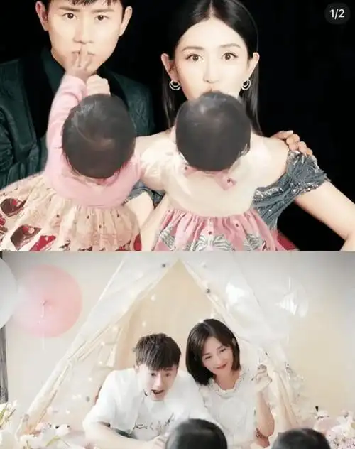 张杰谢娜双胞胎女儿幼儿园毕业,夫妻共同参加典礼,娜姐哭红眼睛