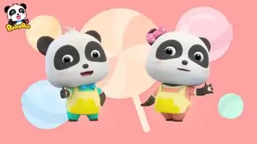 宝宝巴士奇奇妙妙去糖果店帮忙获得勤劳小勋章