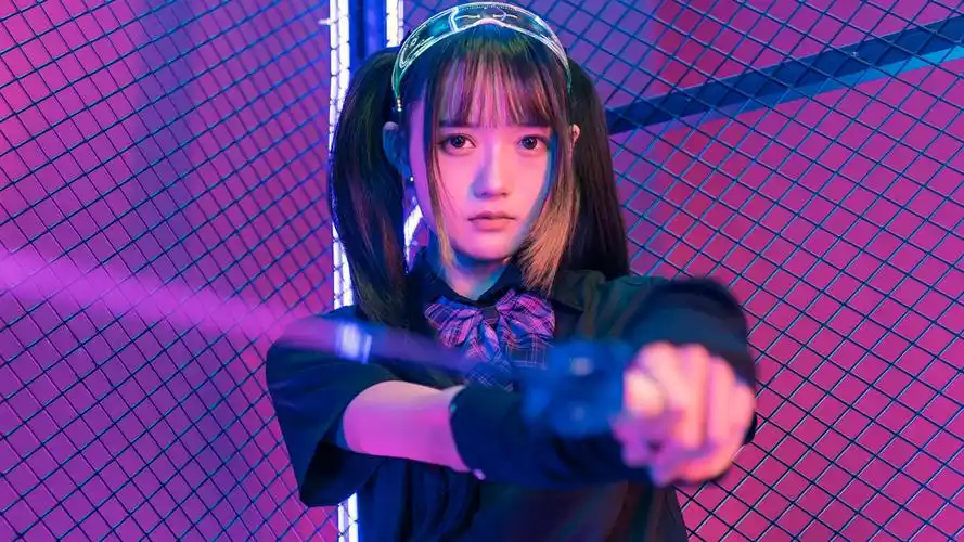 猫耳少女炫酷电子风写真,高清壁纸图片,大陆美女-回车桌面