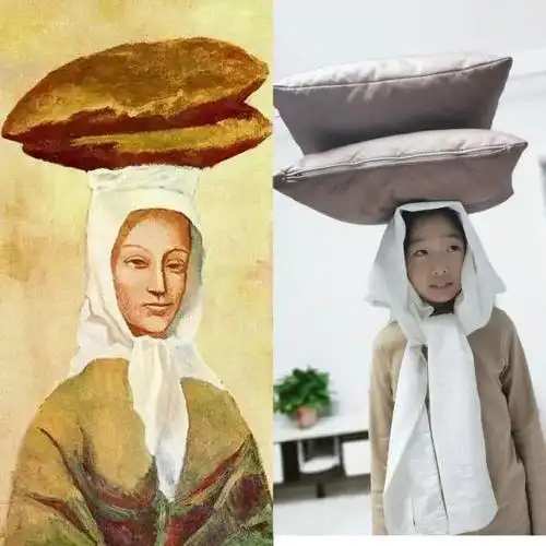 【直通校园】创意满满的世界名画模仿秀!桃园小学居家学习乐趣不断