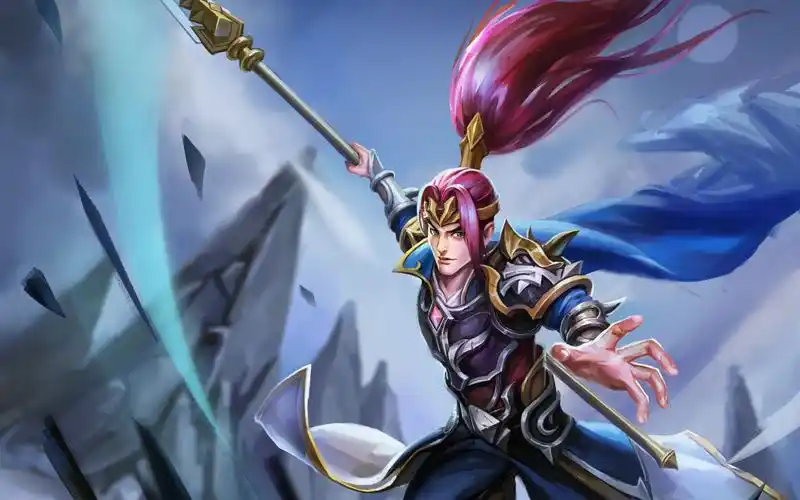 【板绘】厚涂王者荣耀韩信同人色块起稿