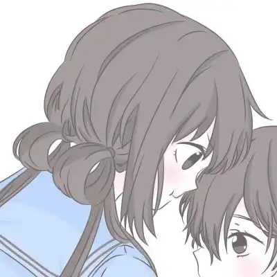 可爱卡通呆萌cp头像情侣超火图片_情侣动漫头像_头像屋