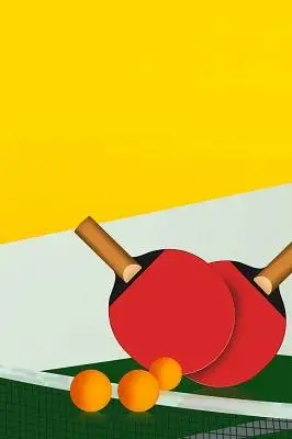 乒乓球比赛背景图片