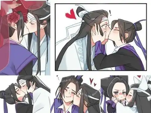 魔道祖师甜蜜蜜的忘羡和曦澄呀