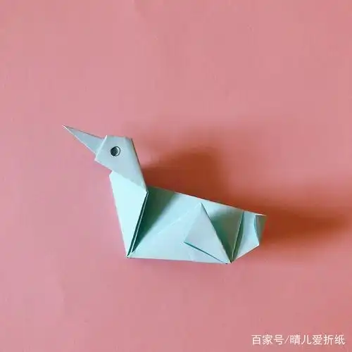 鸳鸯折纸教程 手工折纸大全-蒲城教育文学网