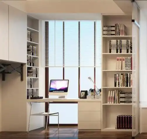 书桌及书架收纳图片高清:书桌及书架收纳图片高清大图?