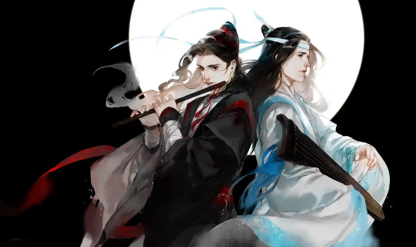 魔道祖师图片高清壁纸,魔道祖师忘羡手机壁纸