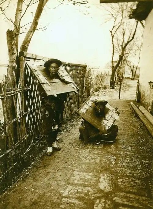 罕见的尘封百年历史的那些泛黄的老照片