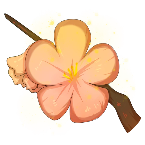 古风两支梅花免抠图