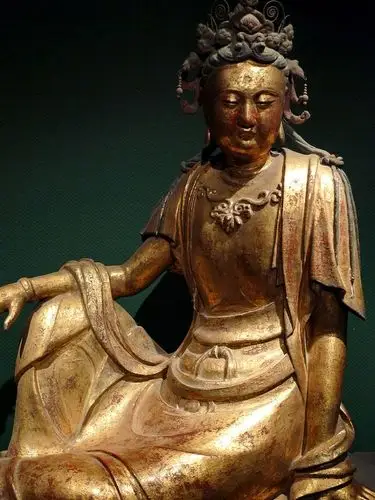 元代自在观音(山西博物院)