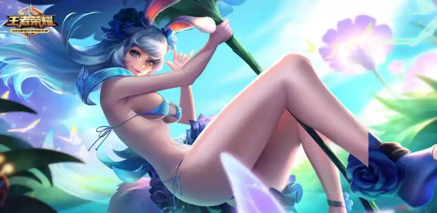 王者荣耀公孙离去掉碍眼的布料正能量图