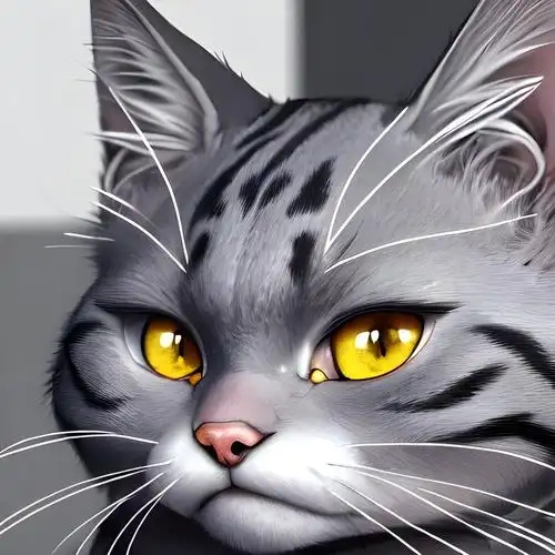 猫咪头像银渐层