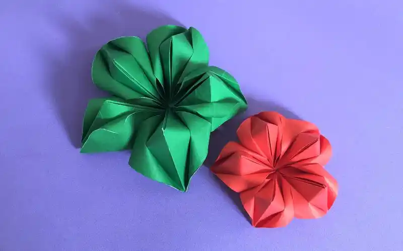 教你做一款漂亮的立体雨伞,简单易学还可以收缩,手工折纸教程