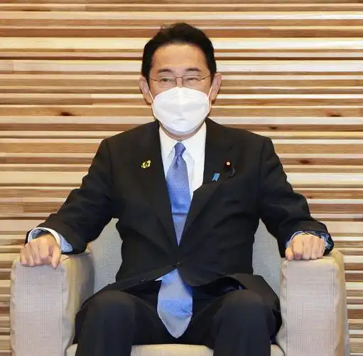 (日本首相 岸田文雄)图片来源:视觉中国