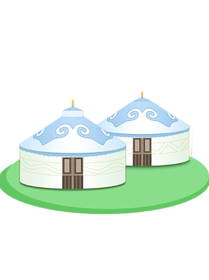 草原元素—蒙古包