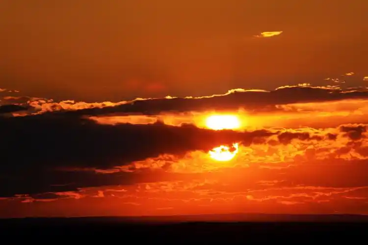 【天边的火烧云摄影图片】五彩滩风光摄影_太平洋电脑网摄影部落