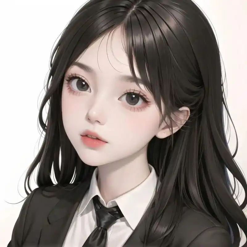 西装,职业装系列94漫画风女生头像7815