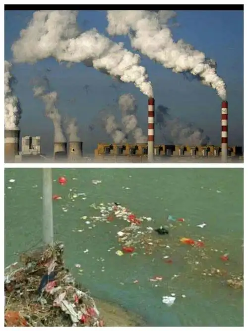 各种污染,让地球爷爷不再健康!