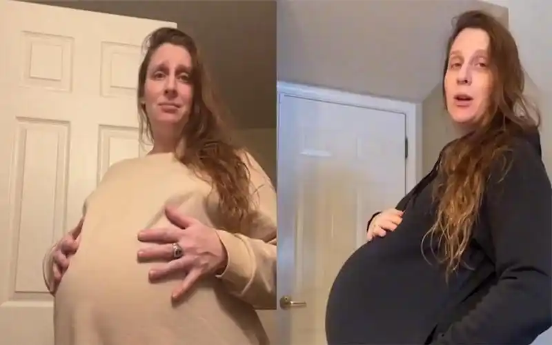 女子怀孕37周孕肚大如箩,一度被认为怀了八胞胎,真相让人意外