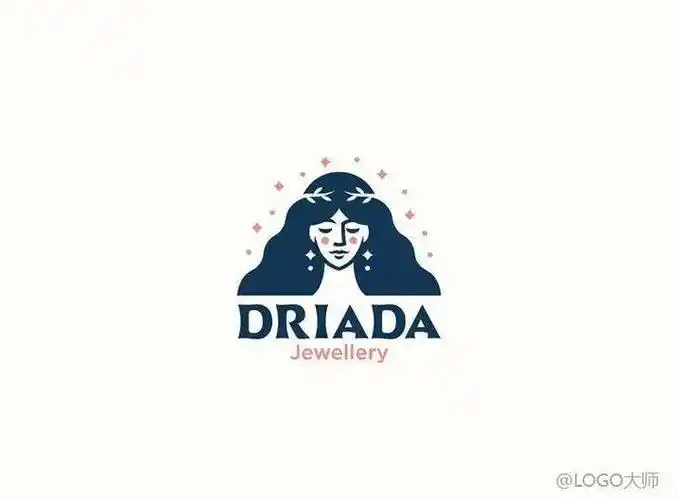 人像元素主题logo设计欣赏