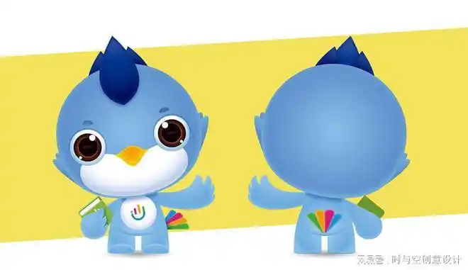 时与空创意作品共青团委员会吉祥物设计ip形象设计卡通设计