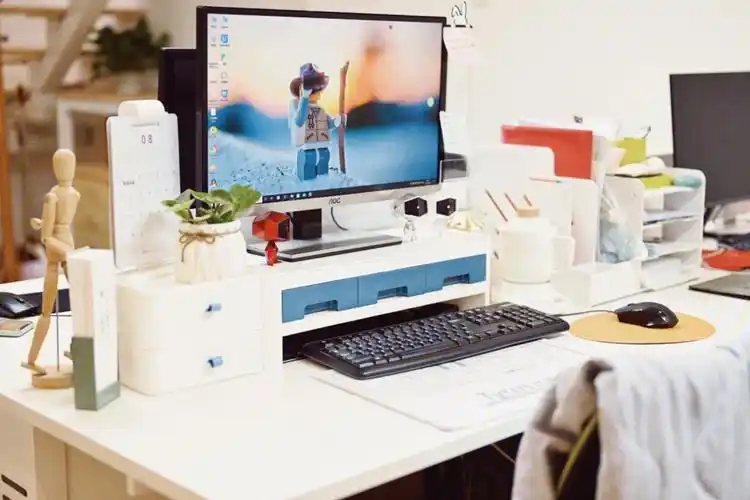 办公桌文化是第一生产力设计师的桌面日常