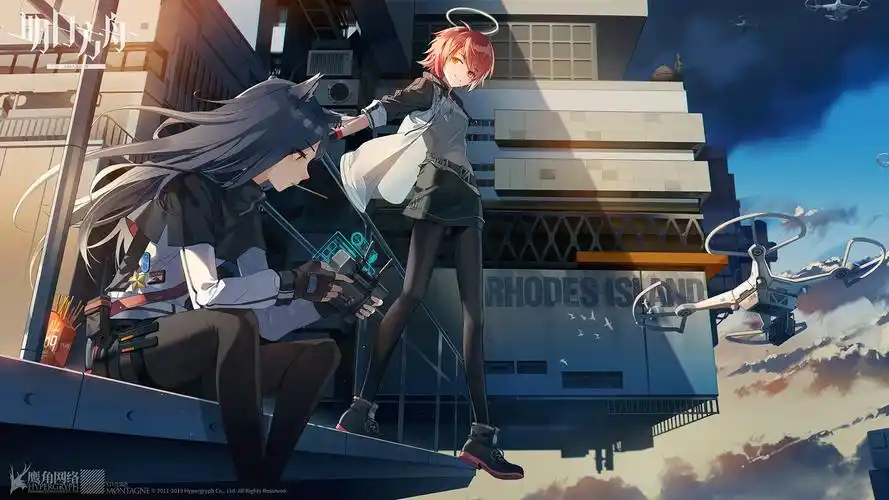 明日方舟壁纸-明日方舟高清壁纸大全分享-贝比手游网