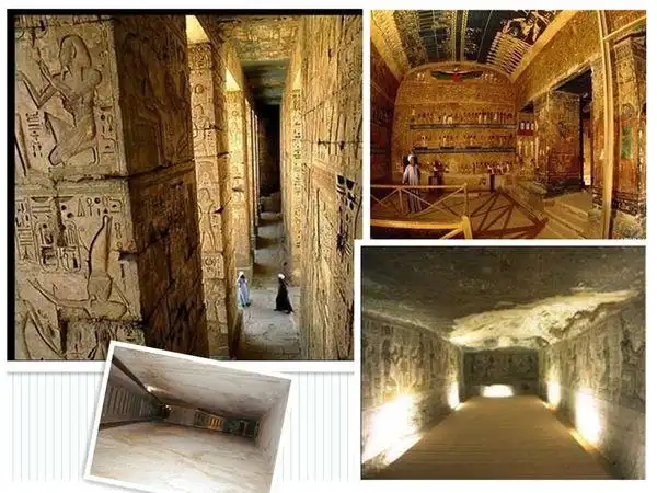 埃及金字塔的内?部图片