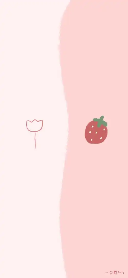 微信小清新聊天分割线壁纸