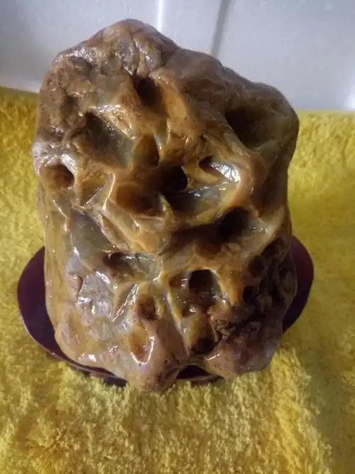 各种奇石,黄蜡石