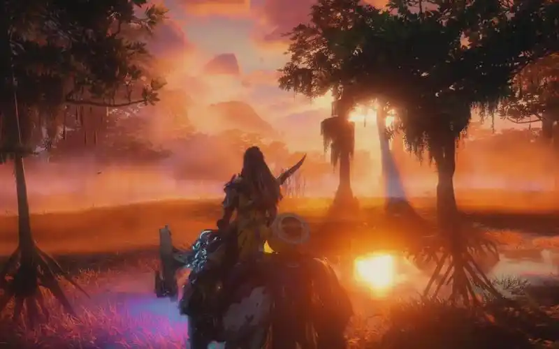 【地平线2:西部禁域】景色太美啦 游骑兵的技术力太顶了!