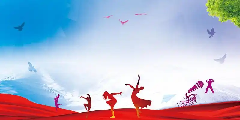 校园文化围墙背景