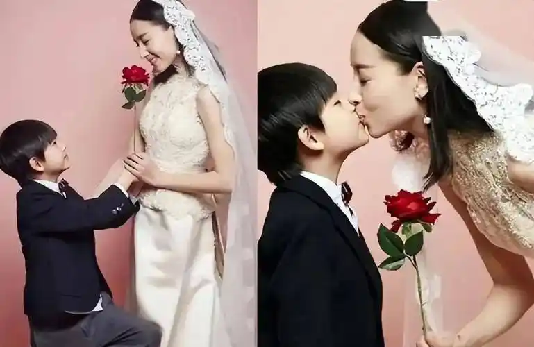 还有的调侃董洁:"这是把顶顶当成了儿子,还是丈夫.