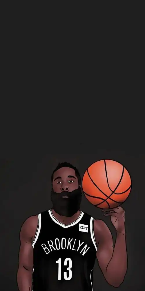 篮球壁纸动漫简约球星壁纸大图