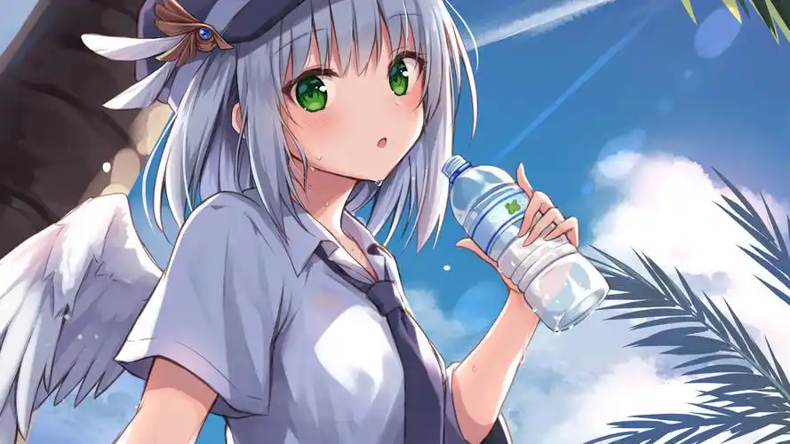 夏日清凉着衣精选二次元动漫巨乳福利桌面壁纸福利二次元动漫巨乳