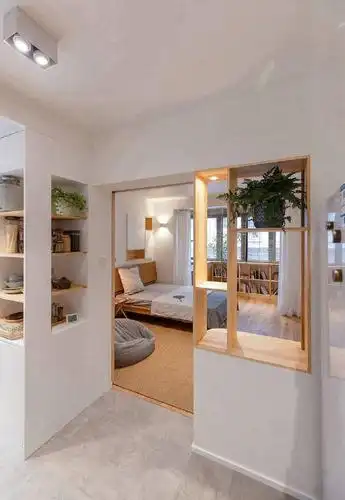 58㎡小户型改造,日式风格自然温馨