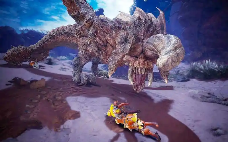 【怪物猎人】这角龙的伤害也太tm离谱了