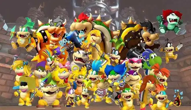 悲催劳模库巴在100多款游戏中亮相被暴揍30多年