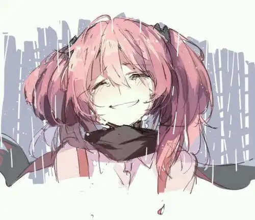 动漫女孩哭泣头像