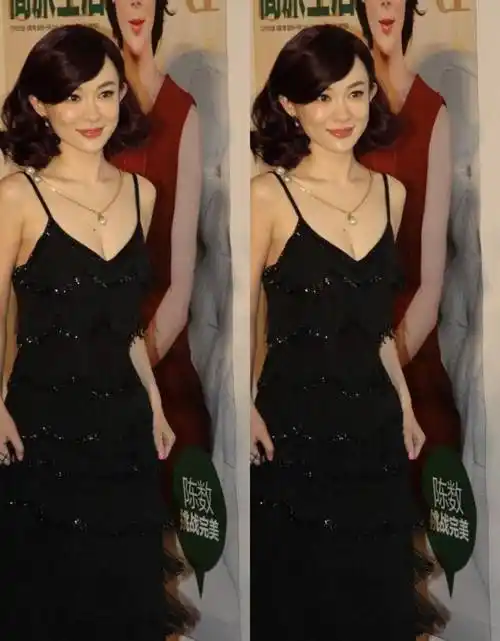 霍思燕的身材真不一般,穿吊带裙好有女人味,但这发型挺让人意外_造型