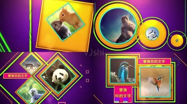 时尚动感相册ae模板