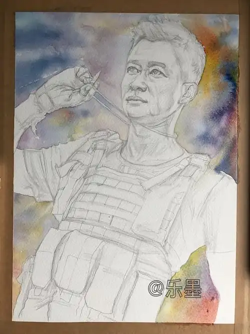 战狼2|纯艺术|绘画|乐墨lemo_原创作品-站酷zcool