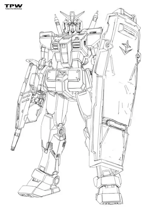 土星人的机械人世界二创贩子如何让高达染上自己的颜色