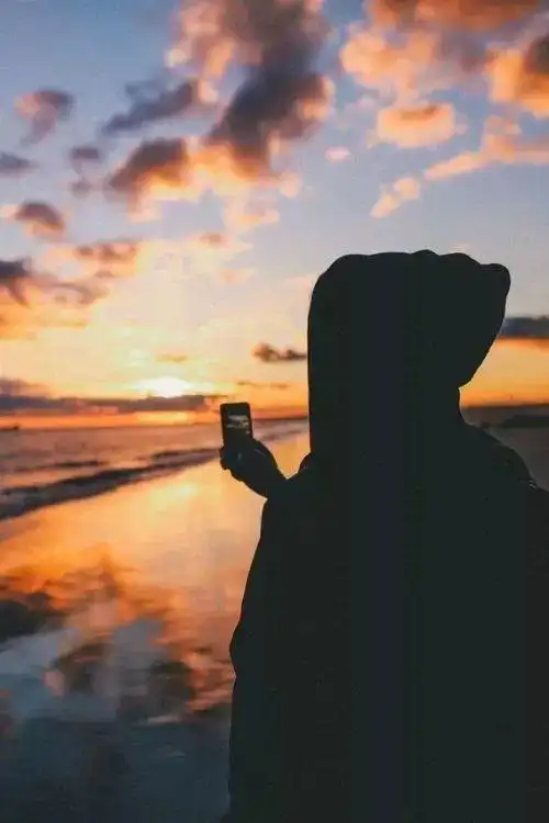 唯美人像剪影摄影,人影图片唯美剪影(人像剪影照怎么拍好看)