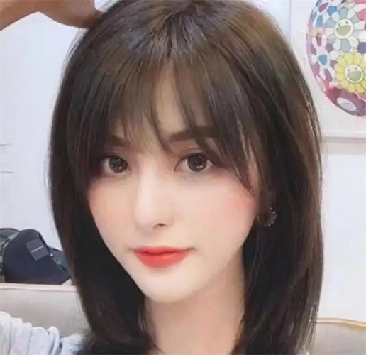 2021齐肩短发直发发型 打造甜美可爱味道