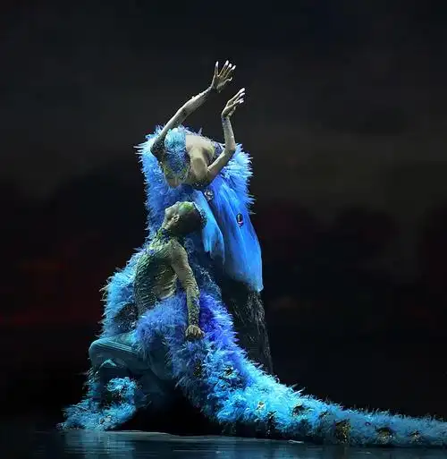 孔雀公主杨丽萍演绎大型舞剧《孔雀》