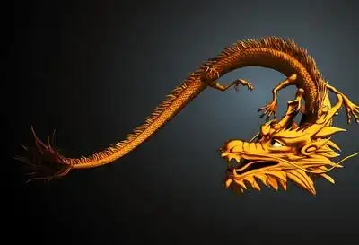 金龙中国龙,神龙,四脚龙中国龙,龙,四脚龙