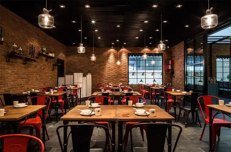 合肥餐饮装修来一套港味餐厅装修分享满足你对tvb的幻想